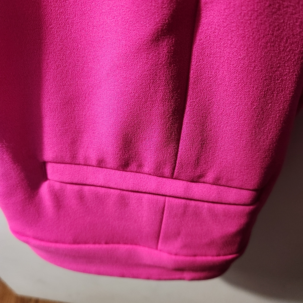 DKNY Foundations Ankle Pant - shocking pink - NWT - Picture 3 of 4